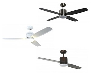 Energy Saving Ceiling Fan Turno With Led Lighting Huge 132 Cm
