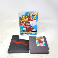Super Mario Bros. 2 Nintendo NES, 1988 Authentic Box  Game Tested Working