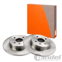 2X Dr!ve+ Bremsscheiben Hinten 264Mm Voll Passend FÜR Opel Astra Combo Meriva |