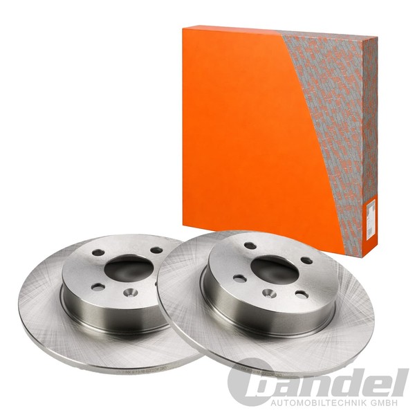2X Dr!ve+ Bremsscheiben Hinten 264Mm Voll Passend FÜR Opel Astra Combo Meriva |-image