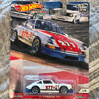 Hot Wheels Premium Car Culture Door Slammers '71 Porsche 911 1:64 Metal Unopened