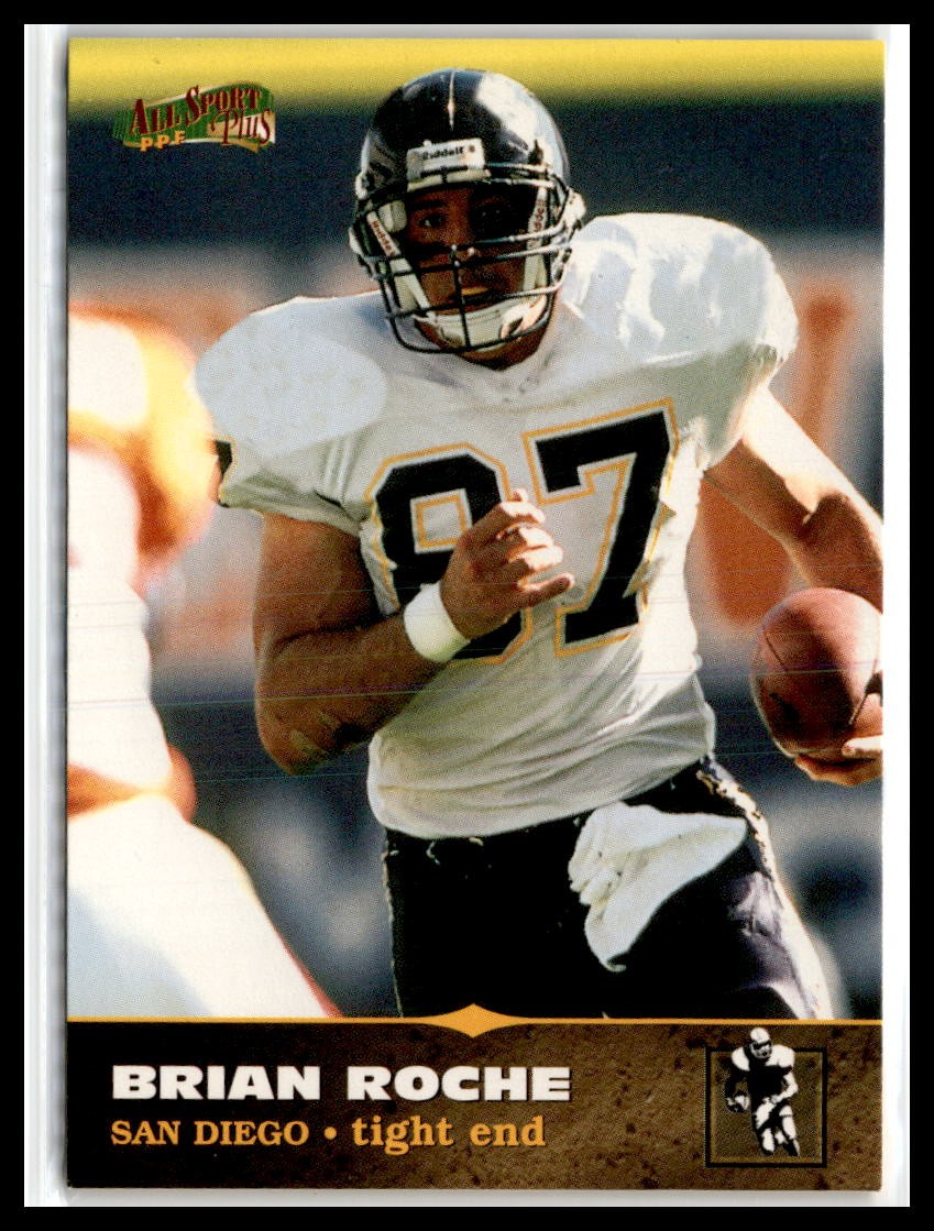 Brian Roche 1996-97 Score Board All Sport PPF #155 San Diego Chargers