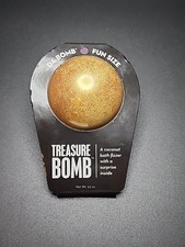 DA BOMB Treasure Bomb Coconut Bath Fizzer Surprise Inside 3.5oz Gold