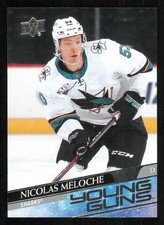2020-21 Upper Deck #463 Nicolas Meloche Young Guns RC