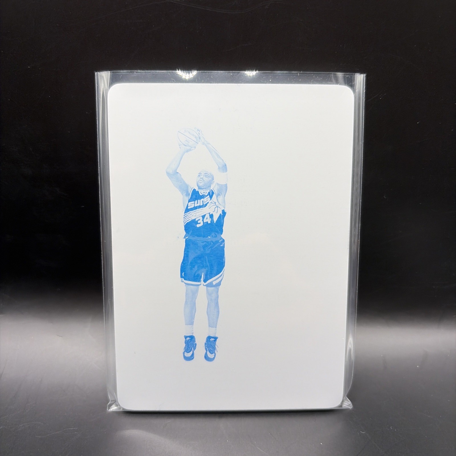 Charles Barkley 1/1 Panini Flawless Cyan Plate 2020