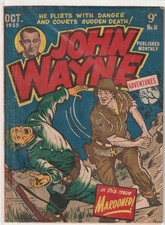 Cover of John Wayne Adventures #10
