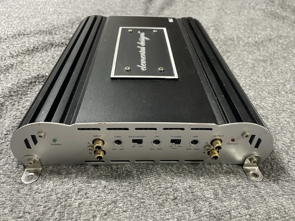 Amplificador Coreano Audio Coche Antigua Escuela Elemental Designs ED NINe.2 Usado Foto 4 de 4