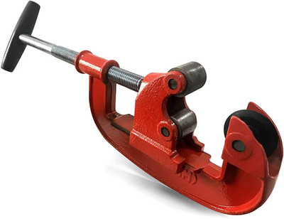 QWORK Professional Pipe Cutter Tool for 1-3'' Pipes - Ideal for Plumbing, Automot
