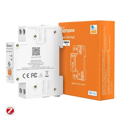 SONOFF Zigbee DIN-Schienen-Schalter 32A Strommessung Smart Home Überlastschutz