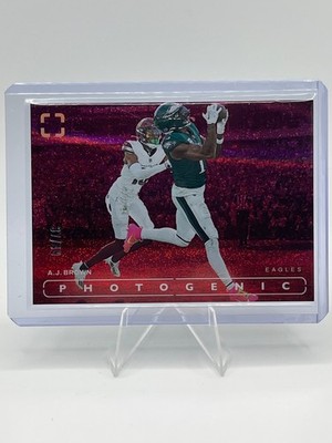 A.J. Brown 2024 Panini Photogenic #47 Red /49