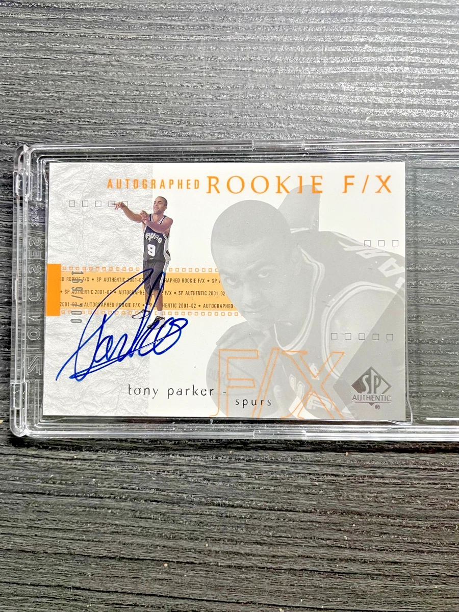 Tony Parker Basketball Autographed Sports Trading Cards