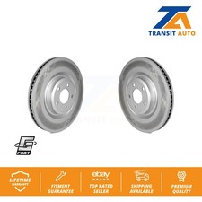 Front Coat Brake Rotor Pair For Ford Explorer Lincoln Aviator Police Interceptor