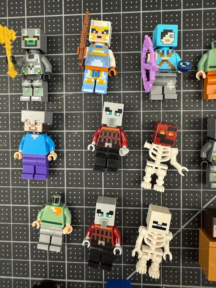 LEGO Minecraft Lote de 20 Minifiguras FOX Esqueleto DRAGON SLAYER Oveja Blanca ++++ Foto 2 de 4