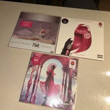 Nicki Minaj Vinyl Lot Pink Friday (pink 3LP) Queen Radio (violet 3 LP), + PF2