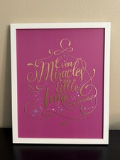 2019 Disney Wisdom Cinderella Fairy Godmother Wall Decor - December Limited