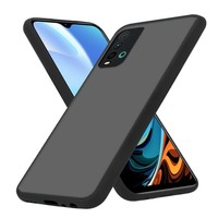 HüLle FüR Xiaomi Redmi 9T SchutzhüLle Hybrid Matt Cover TPU Silikon