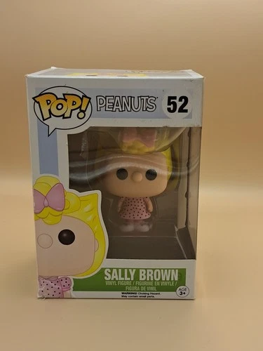 F5 Funko Pop Animation SALLY BROWN Peanuts Vinyl Figure 52