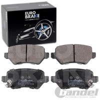 Eurobrake BremsbelÄGe Satz Hinterachse Passend FÜR Chevrolet Corsa KIA Cee'd