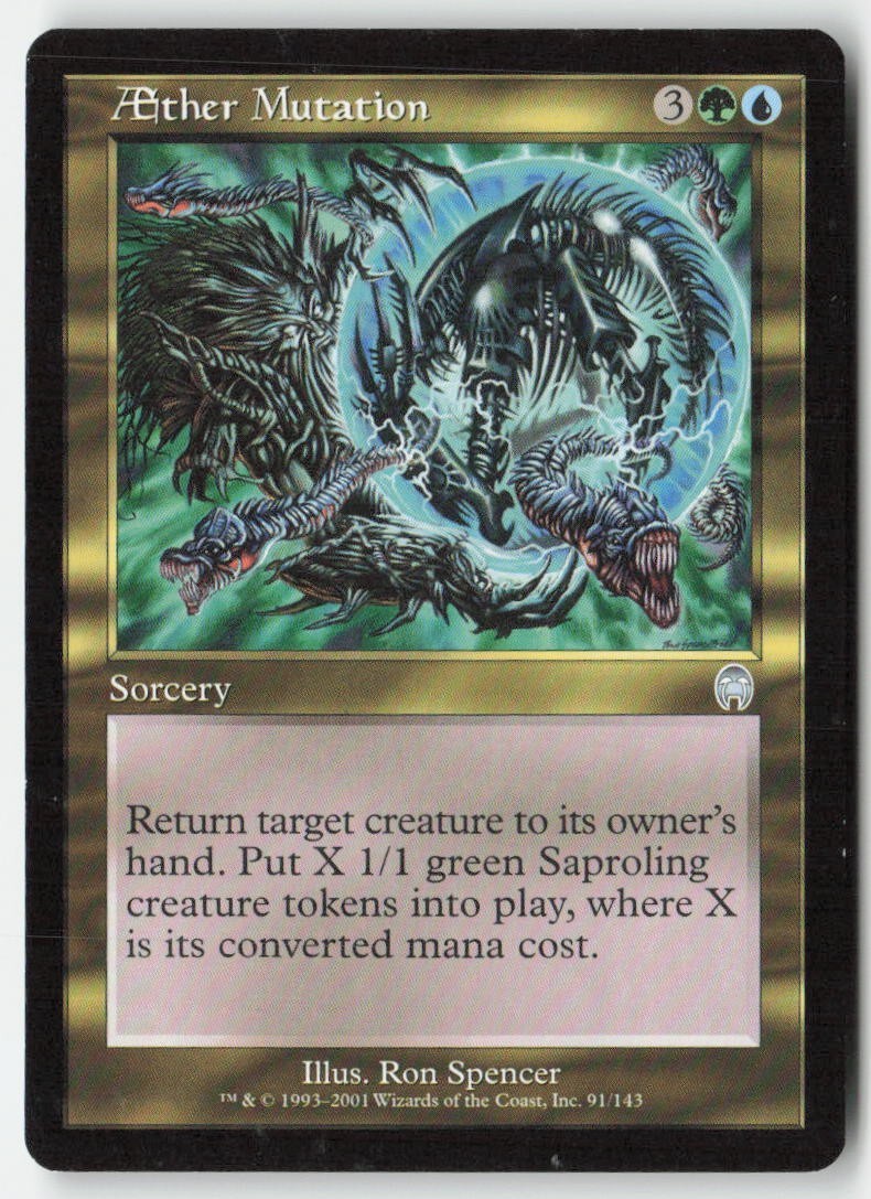 Aether Mutation 91 APC Regular - MP Uncommon