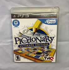 Pictionary: Ultimate Edition PS3 (2010) E-Everyone Board Game w/ Manual