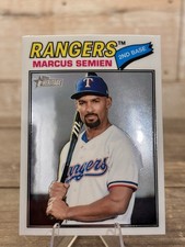 2026 Topps Heritage #366 Marcus Semien Chrome Base