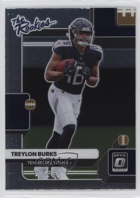 2022 Panini Donruss Optic The Rookies Treylon Burks #TR-10 RC 0nr3