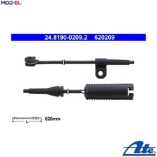 WARNING CONTACT BRAKE PAD WEAR 24.8190-0209.2 FOR BMW M51D25 2.5L M52B28 2.8L