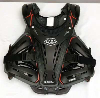 #ad Troy Lee Designs BG 5900 Stone Shield Chest Protector Motocross Large Black $208.32