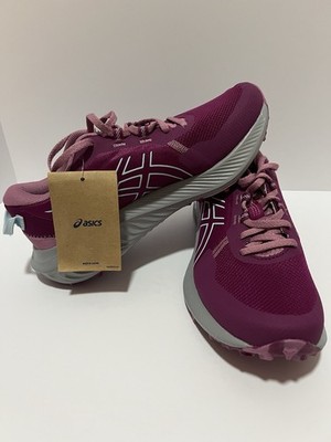 NWT ASICS Gel-Excite Trail 2 purple trail running shoes women s size 8