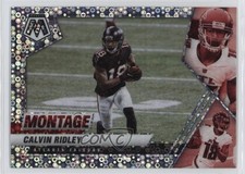 2021 Panini Mosaic Montage No Huddle Silver Prizm Calvin Ridley #MON-28 1em1