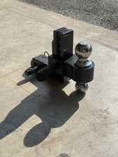 Bullboulder Heavy Duty 6 Droprise Hitch - 2 Ball And 2-516 Ball