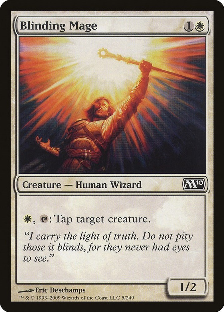 Blinding Mage Magic 2010 (M10) LP MTG