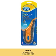 Scholl Gel Activ Work Shoe Insoles All Day Comfort - Work Shoes & Boots