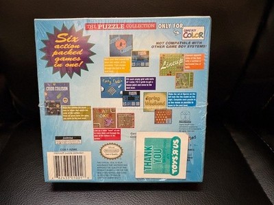 Microsoft Puzzle Collection Entertainment Pack Nintendo Game Boy