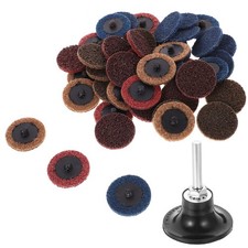 45PC 2Inch Sanding Discs Pad With 1/4 Inch Holder Grinder Kit 0.70 per disc