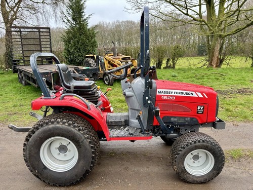 Massey Ferguson 1520 Compact Tractor - barely used. NO VAT. Delivery available. - Picture 2 of 11