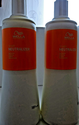 Wella Pro+ Perform Straightening Neutralizer Fixierung Glättungscreme 2 x 1000ml