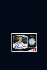 2020 Topps Heritage NOLAN RYAN Auto Flashbacks Signature Relic NY Mets Bunt Card
