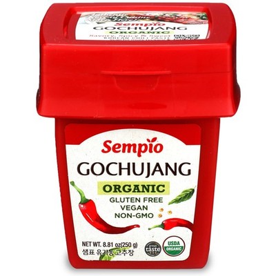 Gochujang Vegan Korean Red Chili Pepper Paste  Organic Gluten Free Sweet Spic...