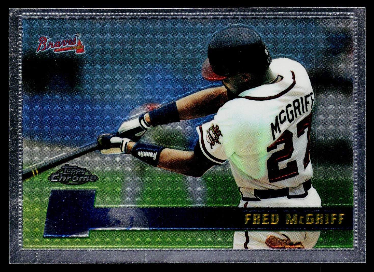 1996 Topps Chrome #156 Fred McGriff