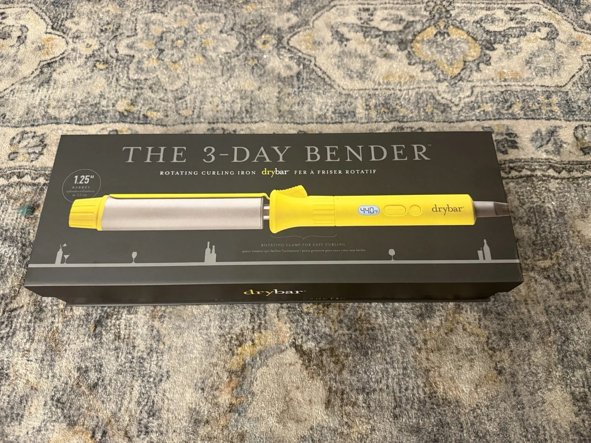 Drybar Rotating Curling Iron in Bright Yellow Curly Hair Yellow Hair Curling Irons Irons for sale | eBay main image 2