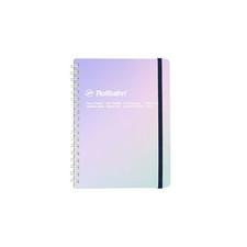 Delfonics Rollbahn Spiral Metallic Notebook: 3 in. x 4 in. Polarized 