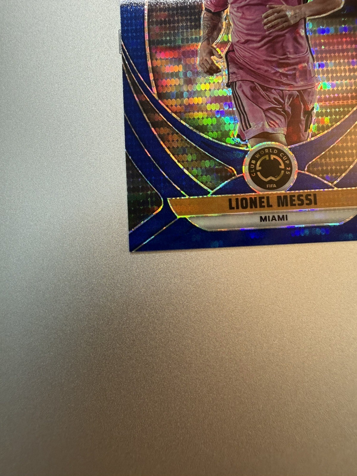2025 Panini Prizm FIFA Club World Cup Lionel Messi Blue Pulsar /275 #200 view 5
