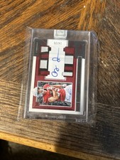 Andy Isabella 2019 Panini One Football Signed, Patch and Numbered 14/25 Rookie