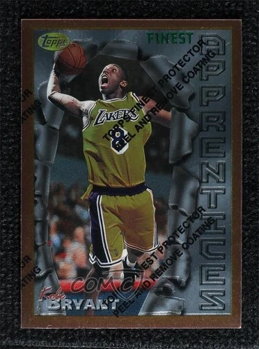 1996-97 Topps Finest Common Bronze Kobe Bryant #74 Rookie RC HOF