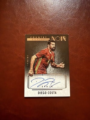 Diego Costa On-Card Auto /99 Country Signatures Noir