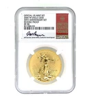 2006 $50 Gold Eagle 20th Anniversary Reverse Proof - NGC PF 70