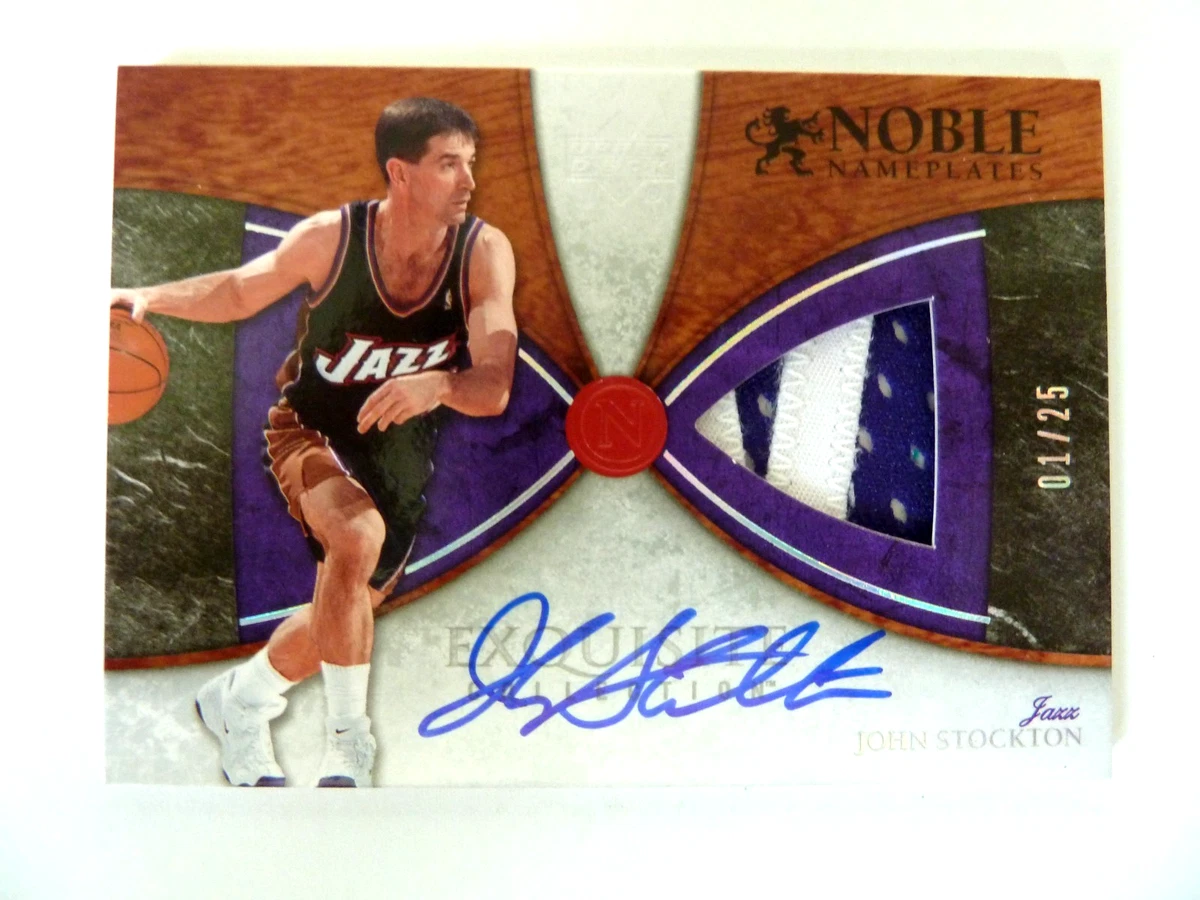 Upper Deck John Stockton Basketball Autographed Sports Trading 