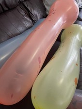 10x Type-L Long thick balloon with bulb shape in end, 40   in length, party fun