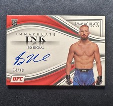 2023 Panini Immaculate Collection UFC MMA Cards Checklist 31